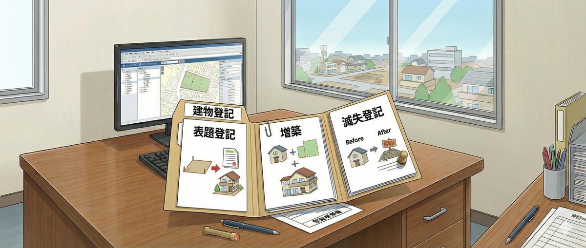 建物の表示に関する登記