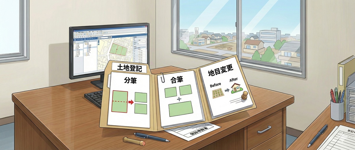 土地の表示に関する登記