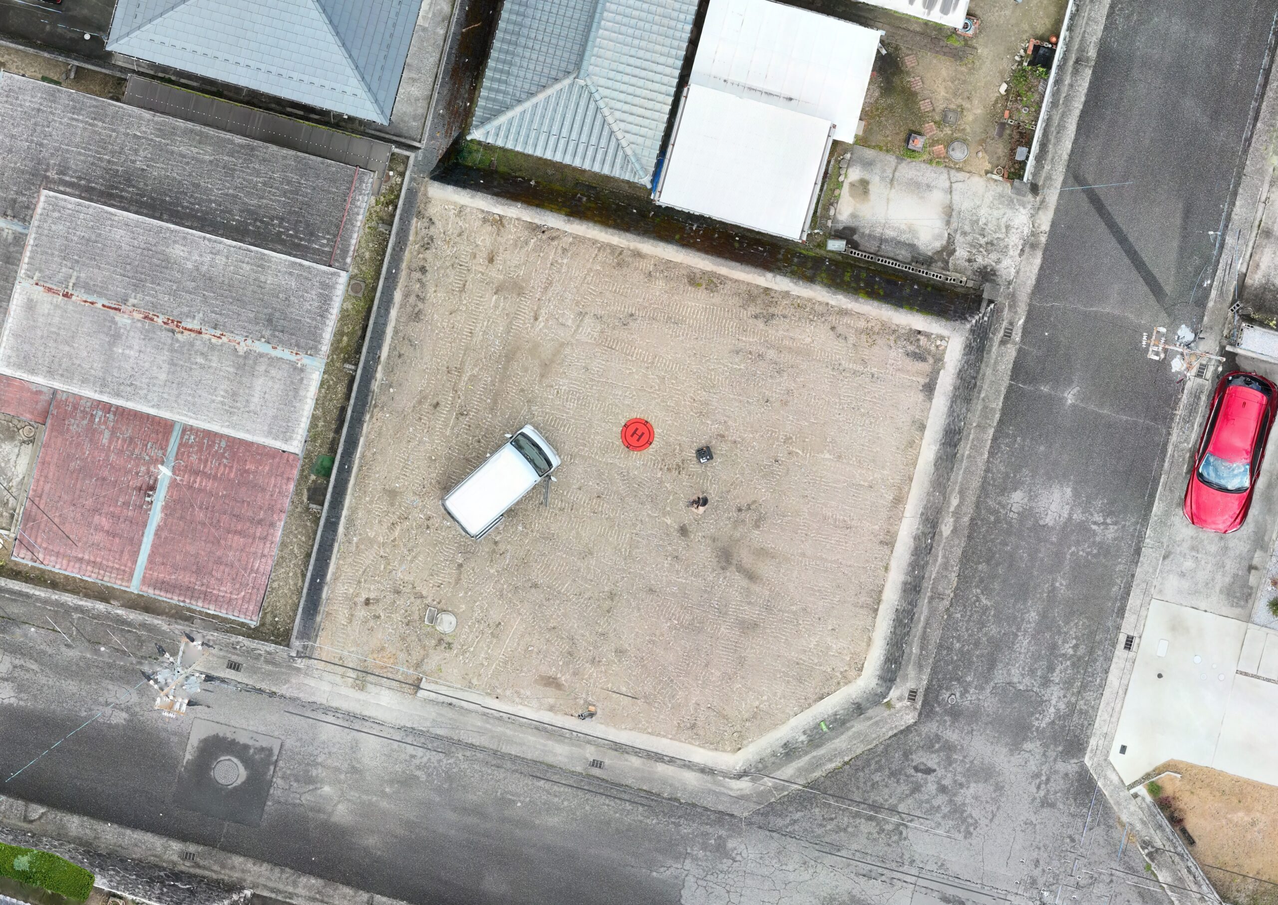 ドローン測量のイメージ