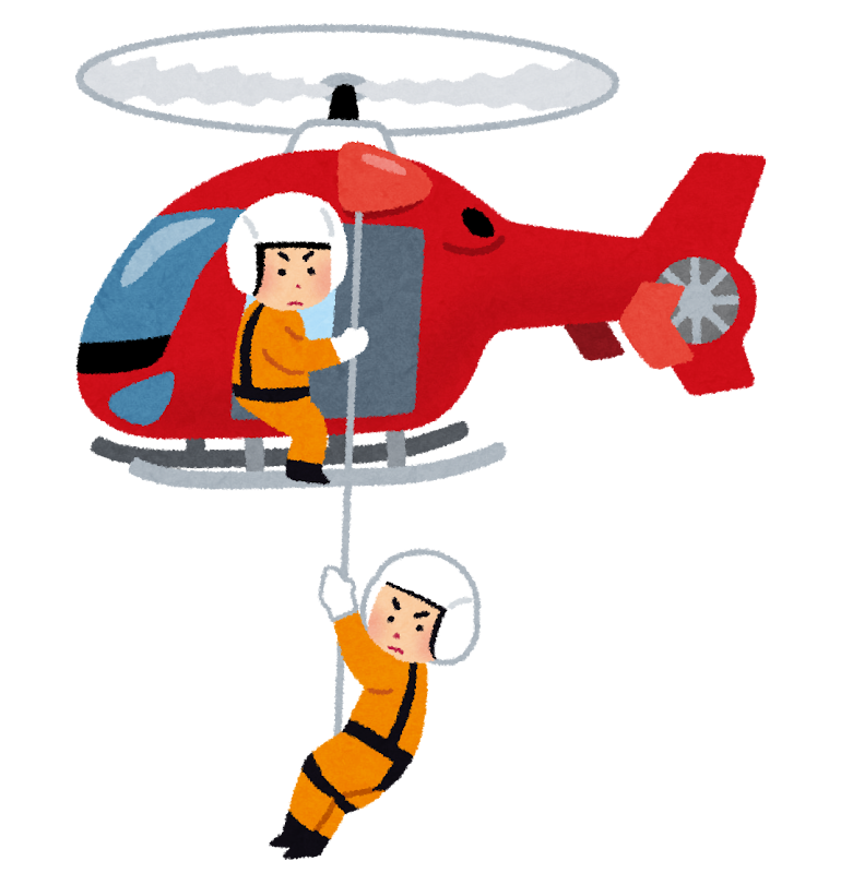 緊急用務空域のイメージ